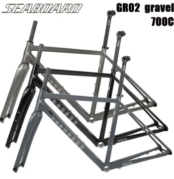 Chunfei Grocery Store Yunan GR02 Gravel Bike - Thru-Axle Disc Brake, Lightweight Touring with Multiple Rack Mounts