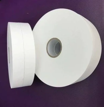 blank white nylon Washing  label fabrics Package barcode pri