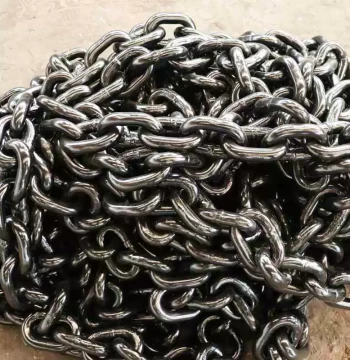 Manganese Steel Lifting Chain G80 Conveyor Chain, Industrial Grade C Scraper Conveyor Round Link Chain, Mixed Batch Supply