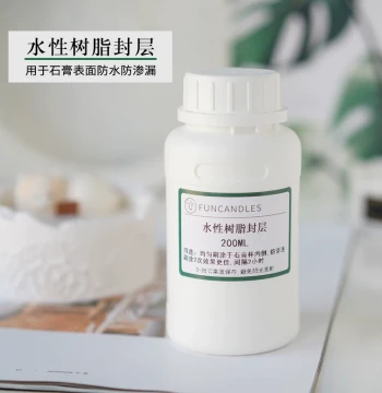 Aromatherapy Plaster Cup with Water-Based Resin Sealant – DIY Craft Material to Enhance Hardness and Gloss