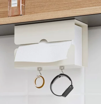 Tissue Holder Magnetic Punch-free for Mirror Cabinets