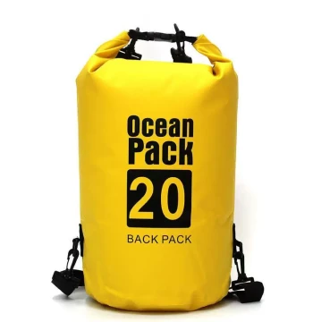Adult Outdoor Rafting Gear – Large PVC Mesh Waterproof Dry Bag for Swimming and River Trekking