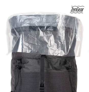 Zer0g Ultra-Light 14g Backpack Waterproof Liner - Polycro Odor-Barrier Pack Liner for Hiking and Trekking
