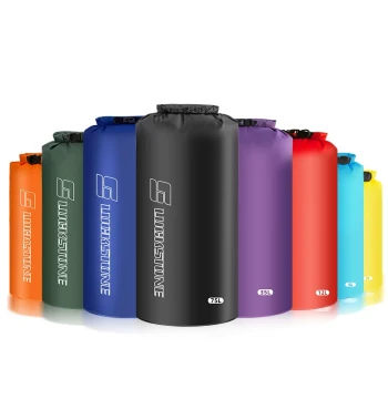 Lightweight Waterproof Dry Bag for River Trekking and Rafting – Travel Storage for Clothes, Shoes, Socks with Moisture-Proof Buckle, Roll-Top Carry Design