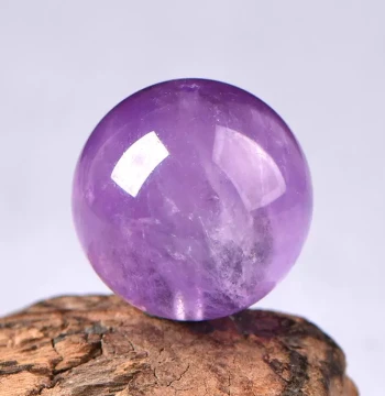 Natural 7A Lavender Loose Beads Single Round Bead DIY Amethyst Spacer Beads Jewelry Making Semi-Finished Accessories