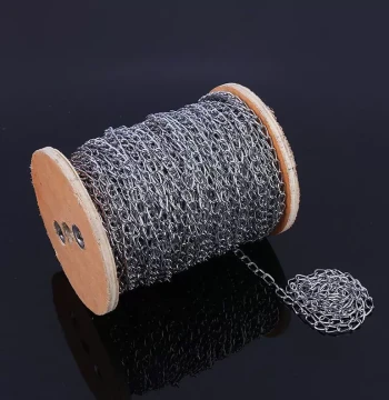 Premium Factory Supply Decorative Chains - Pendant Light Chains, Advertising Sign Hanging Chains, Anti-Static Iron Chains, Small Iron Links