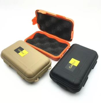 Outdoor Waterproof Shockproof EDC Storage Box, Sealed Gear Case for Small Items