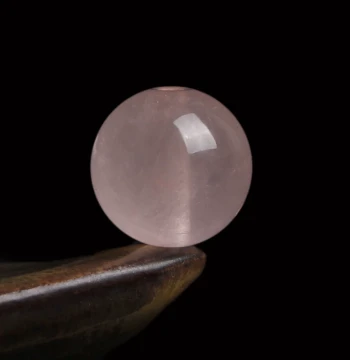 5A Natural Madagascar Rose Quartz Loose Beads, Pink Crystal Rhodonite Single Beads for DIY Jewelry Making Accessories