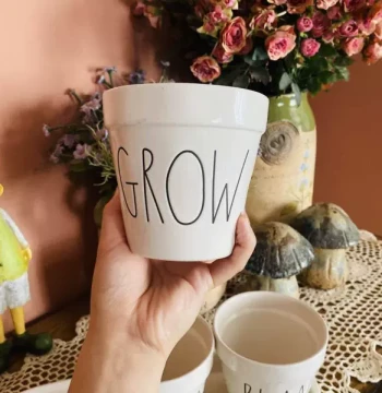 Export to USA Small Flower Pots More Beautiful Than Flowers Succulent Pots/Ceramic Pots/Letter Series