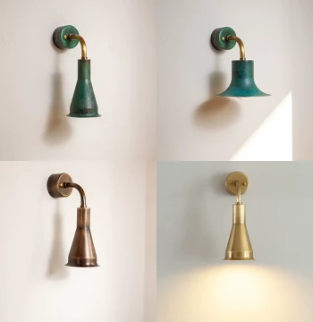 Residential & Commercial Entrance Nameplate Japanese Wabi-Sabi Style Sign Brass Stainless Steel Wall Light Customizable