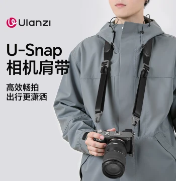 Ulanzi CSS1 Camera Quick-Release Shoulder Strap - Universal Anti-Slip Crossbody Belt for Fujifilm, Sony, and Canon DSLR/Mirrorless Cameras