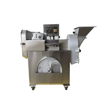 Commercial and Home Dual-Head Stainless Steel Vegetable Slicer for Cafeterias and Restaurants - Direct from Manufacturer (Slices, Dices, Julienne)