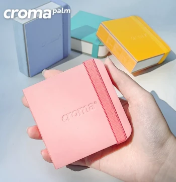 Croma Portable Pocket Watercolor Sketchbook - 300g Cold-Press Paper for Acrylic Markers, Pen & Wash, and Travel Sketching