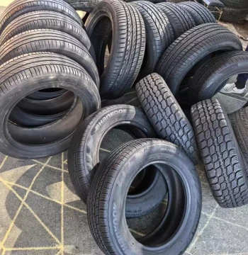Used Car Tires 185 195 205 215 235/55 60 70R13 14 15 16 Random Tread Pattern