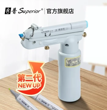 Xiupu Fraycolor Marker Airbrush Kit for Figure Model Painting Portable Rechargeable Airbrush and Pump Set