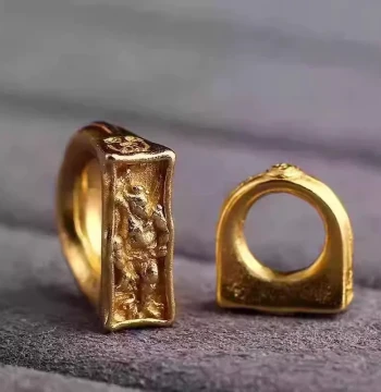 925 Seal Thunder Ring Spacer Beads, Tibetan Style Cultural Play Vajra, Hundred Seed, Star and Moon Buddhist Bracelet DIY Accessories