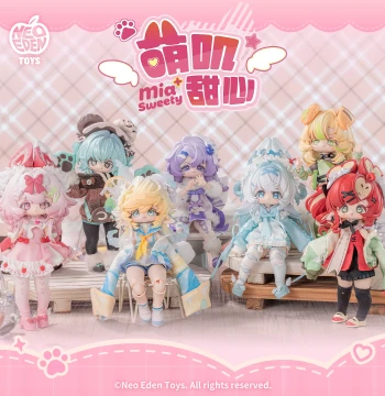 [Pre-order Deposit Neo Eden Toys] Mengji Sweetheart Series Action Figure Blind Box