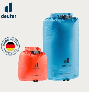 Deuter Germany Imported Waterproof Dry Bag - Ultra-Light Roll-Top Storage for Outdoor Clothing, Rafting, and Swimming