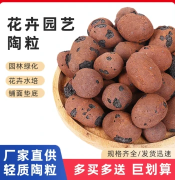 Guangxi Soilless Cultivation Ceramsite Substrate for Orchids and Green Plants - Lightweight Stone 5-30mm, Multiple Sizes Available for Hydroponics