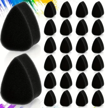 Face Painting Sponge Kit - Teardrop and Half-Round Magic Sponges for Base, Gradient, and Quick Designs