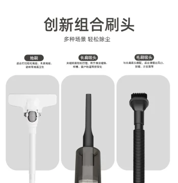 Car Vacuum Cleaner - High Suction, Compact, Silent, and High-Power