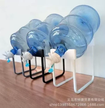 Multi-Color Detachable Water Bucket Stand - Office Purified Water Dispenser Holder (Inverted)