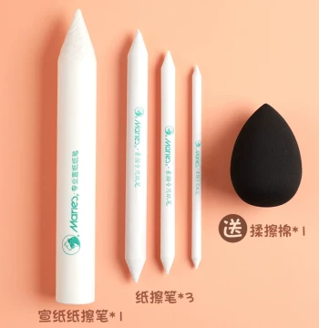Marie's Paper Blending Stumps Thickened Xuan Paper Blending Stumps Marie's Student Sketch Set Blending Stumps Rubbing Cotton Painting Special Paper Blending Stumps Smudging Pens Art Supplies Xuan Paper Sketch Fixative