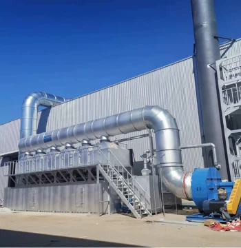 Integrated Catalytic Combustion Unit RCO Furnace - Exhaust Gas Treatment System with Activated Carbon Adsorption-Desorption and Catalytic Combustion