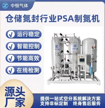 Warehouse Nitrogen Sealing Generator - High-Purity Food-Grade PSA Skid-Mounted Container Equipment