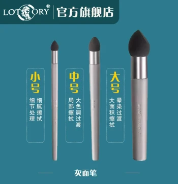 Gray Surface Pen for Sketching and Quick Drawing - Art Highlight Sketch Paper Blending Stump and Sponge Eraser Tool Set for Still Life, Geometry, and Portraits, Designed for Art Students and Exam Candidates, Complete Beginner Kit