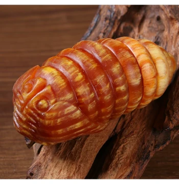 Northern Agarwood Amber Wood Cultural Play Handheld Piece Pine Resin Full Oil Fully Transparent Raw Wood Pure Handmade String Original Free Shipping
