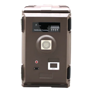 Jinboer 120L Electric Heated Food Warmer and Cooler - Commercial 8-Layer Food Temperature Control Cabinet