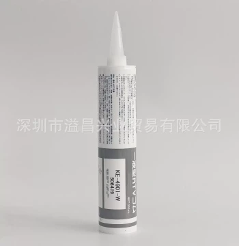 Shin-Etsu KE-4901-W De-alcoholized Flame-Retardant Fast-Curing Electronic Sealant, Equivalent to SE9189