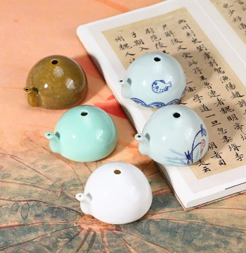 Jingdezhen Ceramic Ink Dropper, Four Treasures of the Study, Water Dispenser for Grinding Ink Sticks, Calligraphy and Painting Supplies
