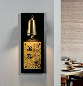 Custom Hammered Copper Door Plates with Stone Texture and Glow Effect for Hotels, Homestays, Restaurants, Private Rooms, and Villas