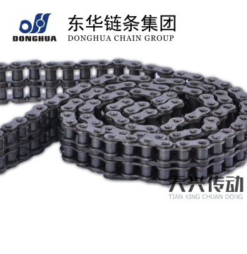 Double-Row Donghua Short Pitch Roller Chain 36A40A40B48A48B56B-2 for Mechanical Industry Conveying and Transmission