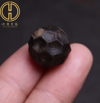 Natural Agarwood Unfaced Faceted Round Spacer Beads - Loose Beads for Bodhi Bracelets and Hand Chains - DIY Collectible Accessories