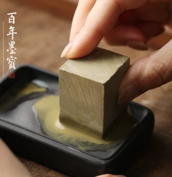 Mud Whetstone for Inkstone Preparation - Sharpening, Dewaxing, and Cleaning