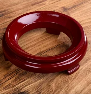 Solid Wood Base for Collectibles and Gourds - Elegant Stand for Crystal Balls, Egg Carvings, and Craft Ornaments