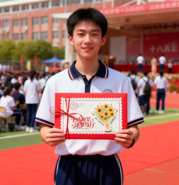 18th Birthday Coming-of-Age Gift Set with Envelopes, Letter Paper, and Greeting Cards for Boys and Girls Celebrating Growth and Exams