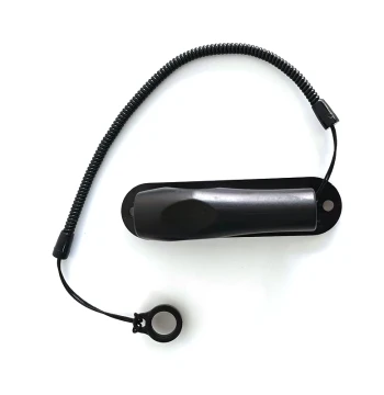 Retractable Pen Holder with Spring Lanyard - Anti-Loss Silicone Loop for Ballpoint Pens, Styluses, Order Pads, and Writing Boards