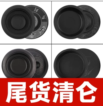 Natural Stone Inkstone with Lid, Anhui She Inkstone Set for Calligraphy Beginners and Students - Includes Ink Slab, Ink Pool, and Ink Container