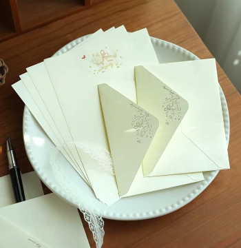'Cherish Every Day' INS-Style Romantic Envelope and Letter Paper Set - Perfect for Handwritten Love Letters and Holiday Wishes