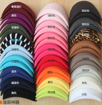Small Hand-Sewn Shoulder Pad Insert - Anti-Slip Solution for Sloping Shoulders, Women's Apparel Accessory with Cotton-Wrapped Sponge Core