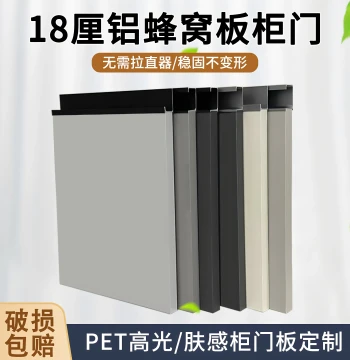 Custom Aluminum Alloy Cabinet Doors: PET All-Aluminum Honeycomb Wardrobe Panels and Framed Kitchen Cabinet Doors for DIY Installation