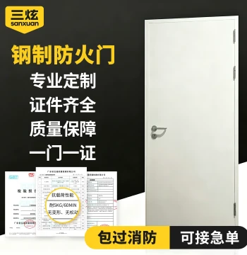 Fire-Rated Door Direct from Manufacturer, Steel Class A & B Fire Safety Doors, Custom Stainless Steel Security Doors