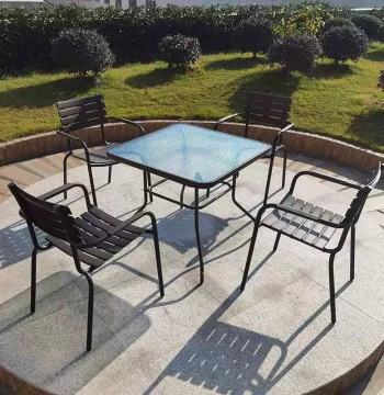 Rattan Wicker Outdoor Furniture Set – Leisure Chair, Balcony Rattan Chair, and Coffee Table (3-Piece Patio Set)