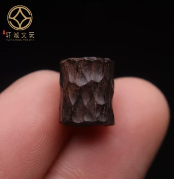 Natural Raw Agarwood Stump Beads - Vintage Drum and Barrel Shapes for DIY Jewelry, Pendants, and Accessories