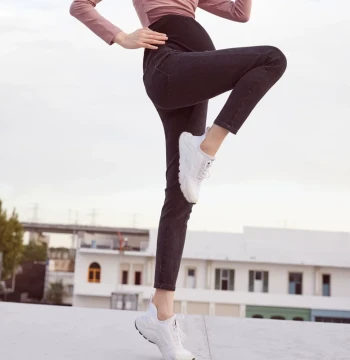 Happy House Maternity Jeans Spring Summer 2026 New Four-Way Stretch Pencil Pants Autumn Long Pants Outerwear Trendy Fashionable Mom