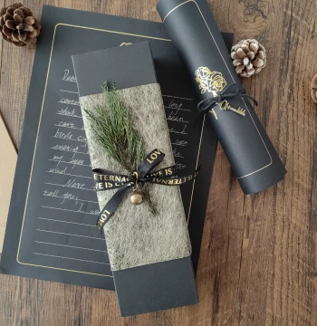 Vintage Romantic Exquisite Handwritten Love Letter Set for Birthdays and Couples - Includes Paper and Envelopes